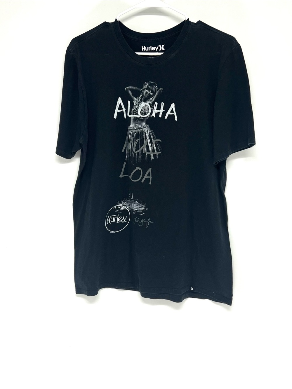 Hurley men’s large graphic t shirt